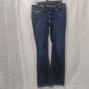 DKNY Blue Boot Cut Jeans Timeless Design